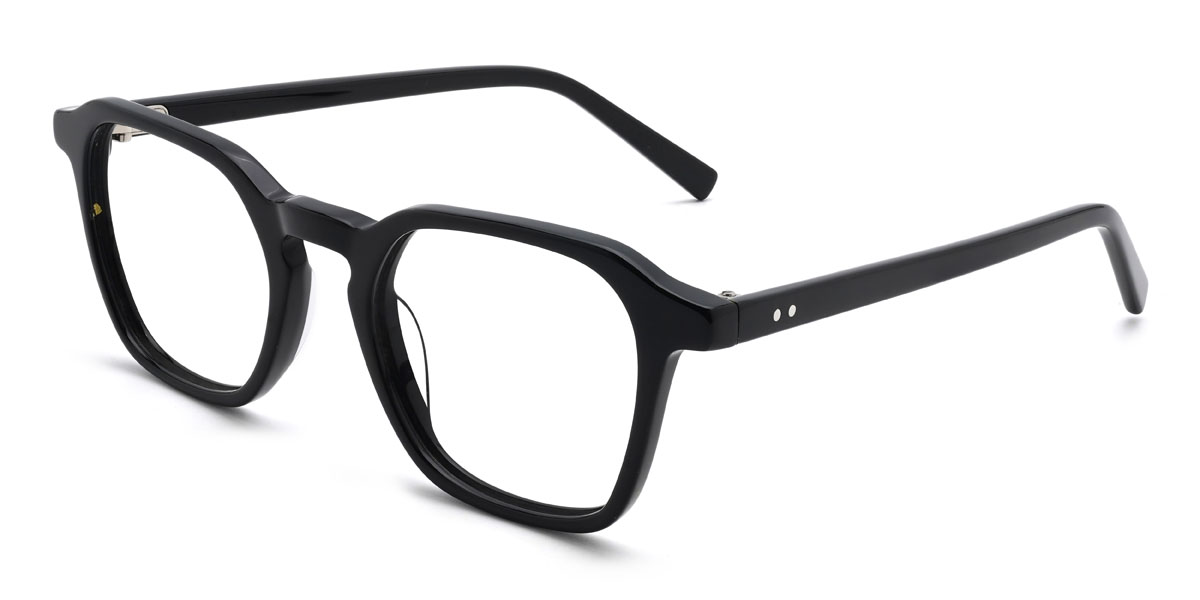 Noir Lucero Lunettes - Rectangle Glasses