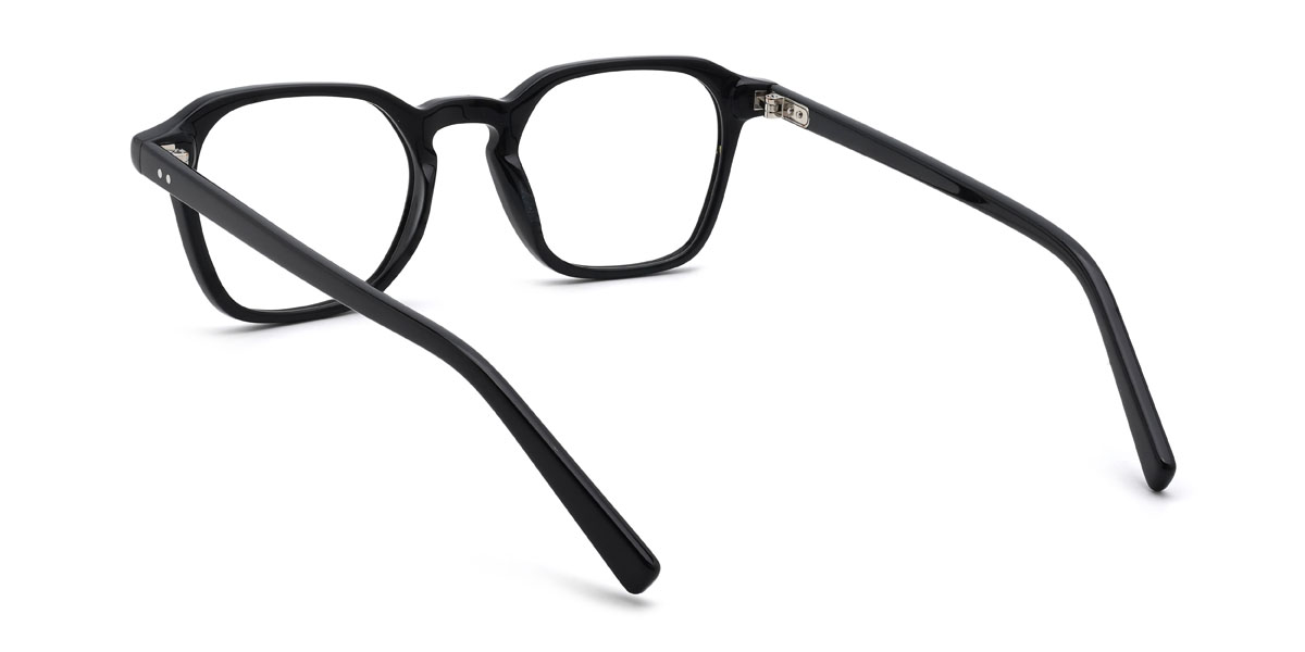 Noir Lucero Lunettes - Rectangle Glasses