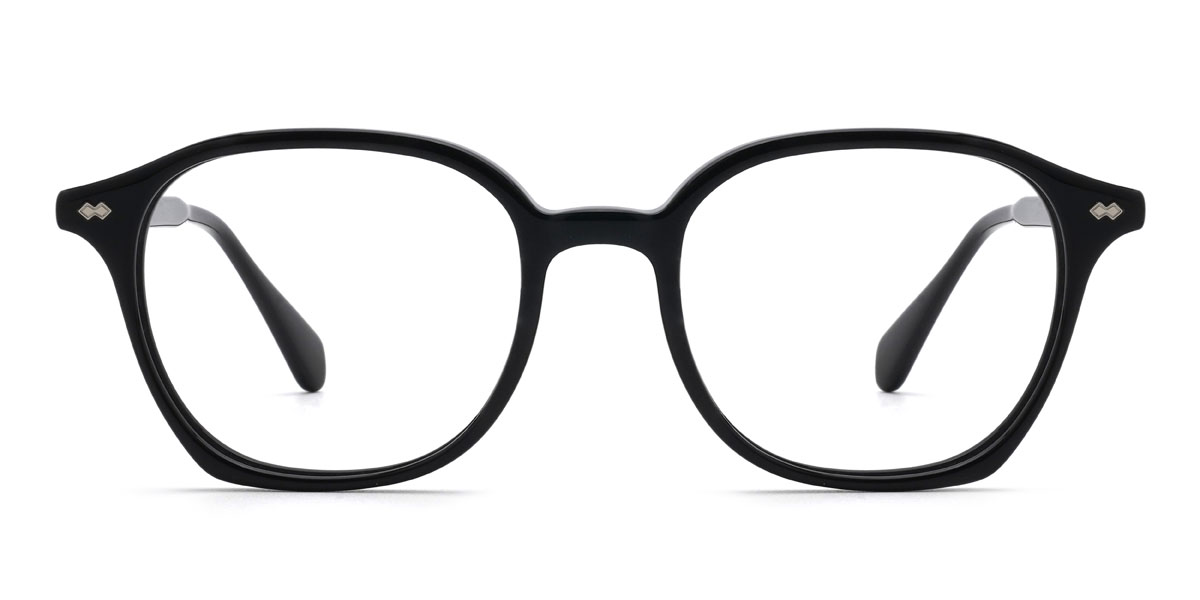 Noir Carrie Lunettes - Oval Glasses