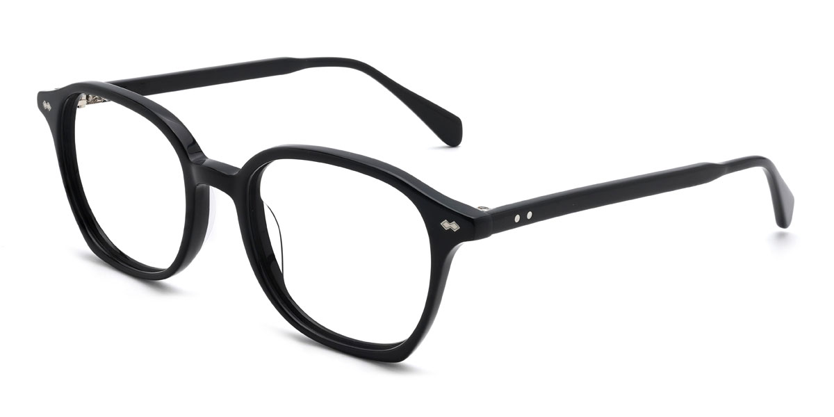 Noir Carrie Lunettes - Oval Glasses