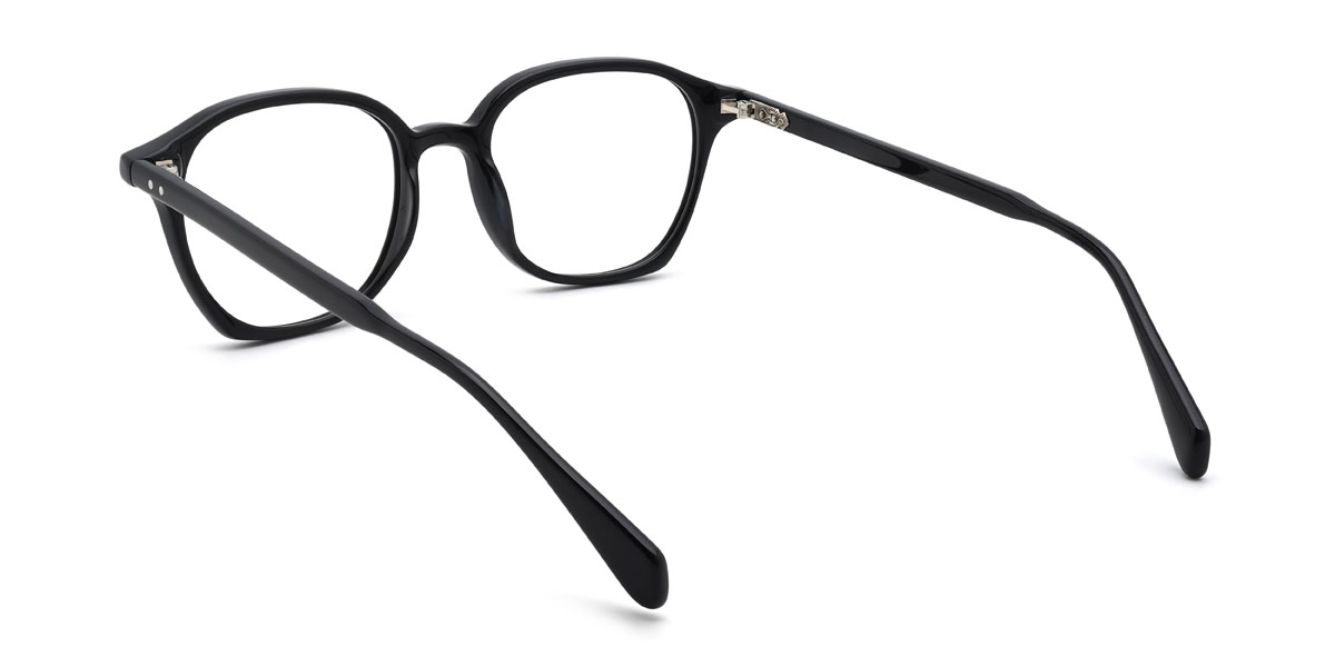 Noir Carrie Lunettes - Oval Glasses