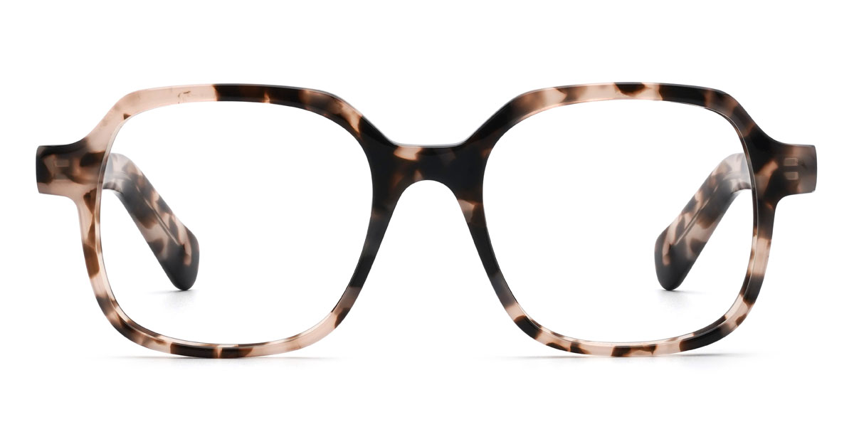 Ivoire Écaille de tortue Vittoria Lunettes - Square Glasses