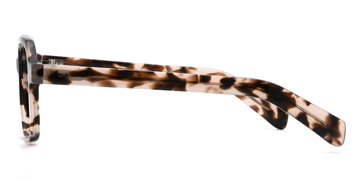 Ivoire Écaille de tortue Vittoria Lunettes - Square Glasses