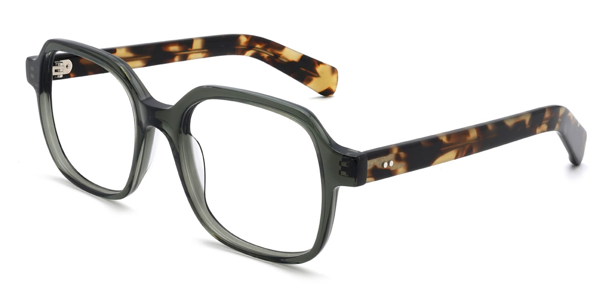 Profond Vert Vittoria Lunettes - Square Glasses
