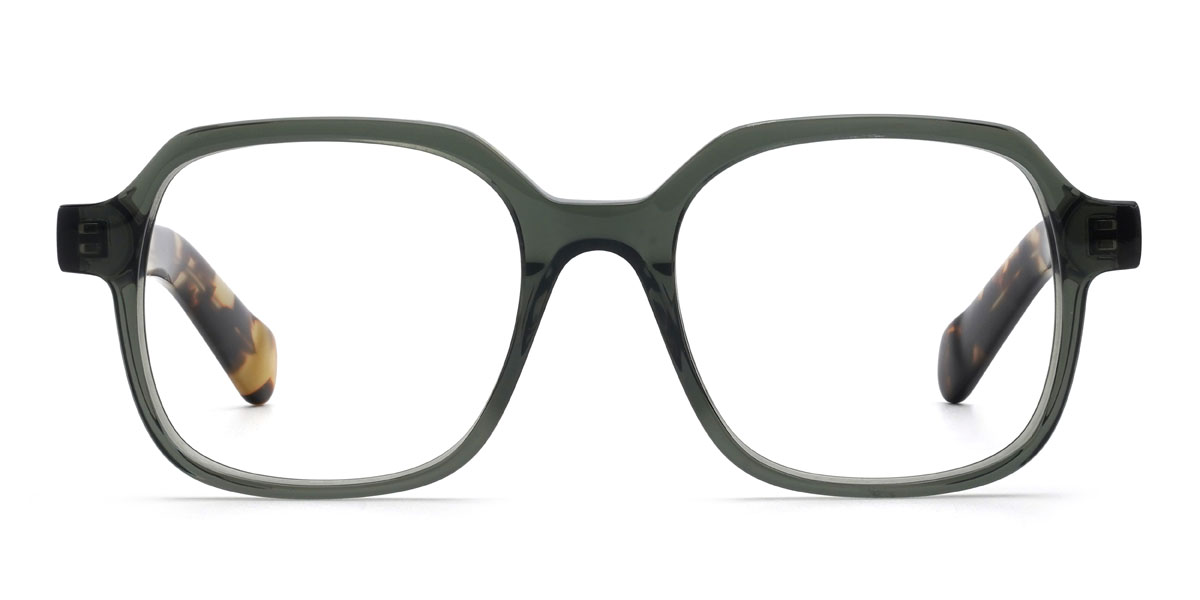 Profond Vert Vittoria Lunettes - Square Glasses