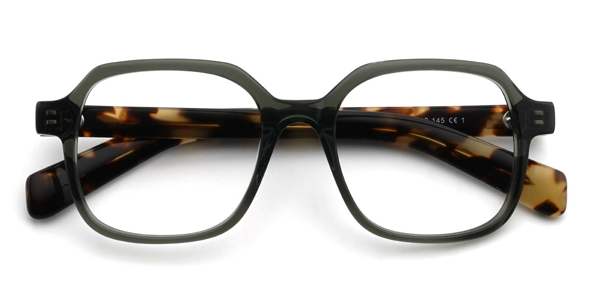 Profond Vert Vittoria Lunettes - Square Glasses