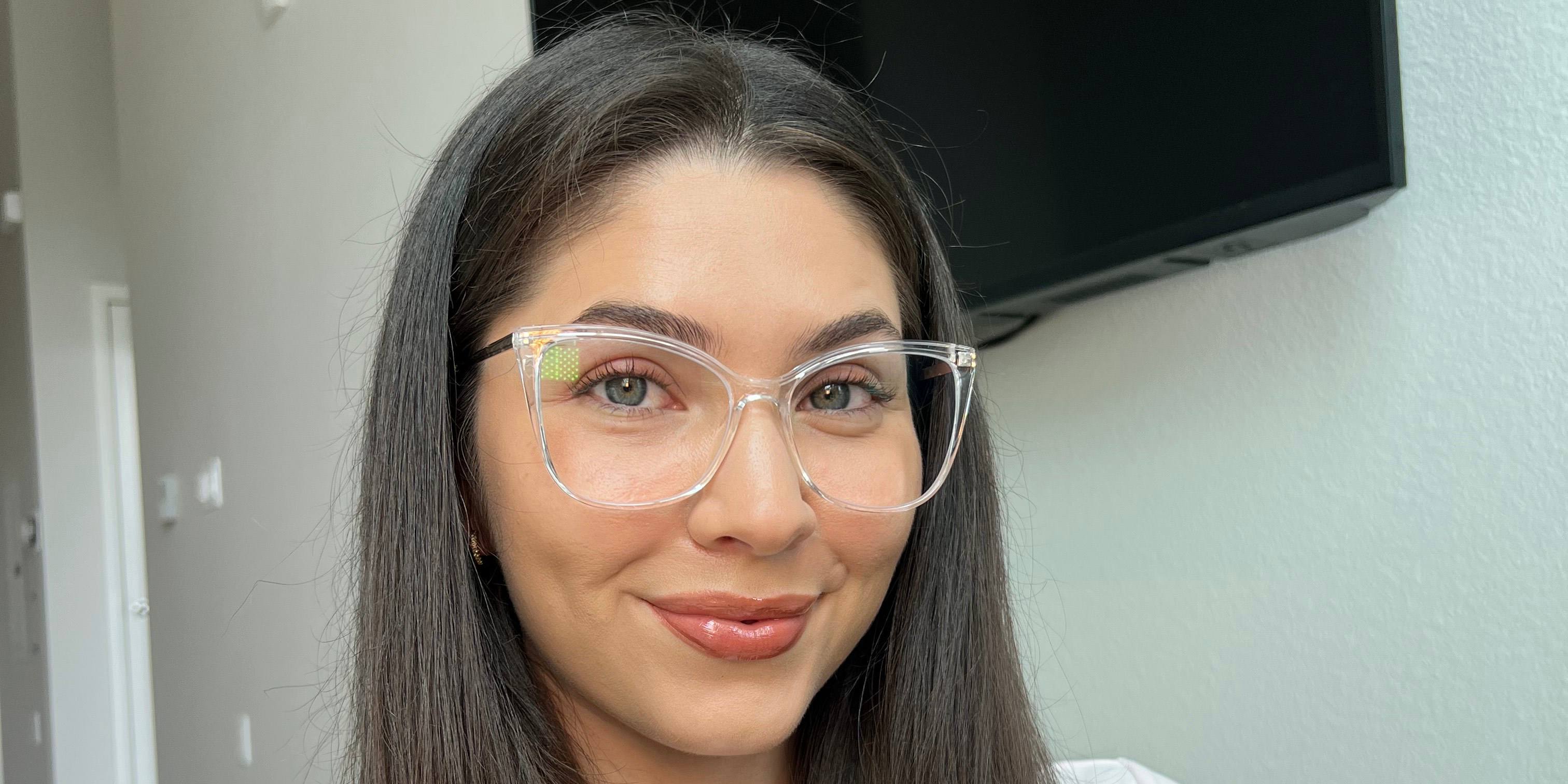 Clear Kelyce Glasses - Square Glasses