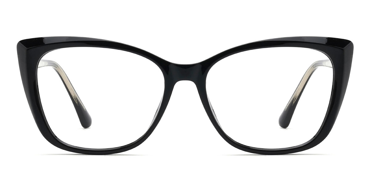 Noir Deanna Lunettes - Cat Eye Glasses