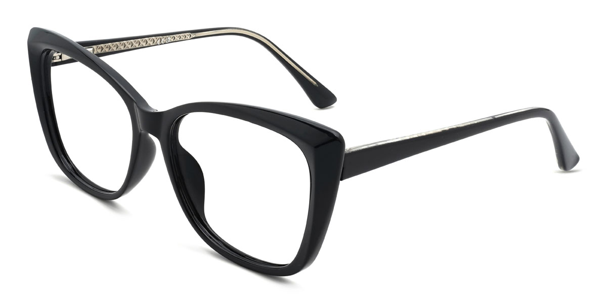 Noir Deanna Lunettes - Cat Eye Glasses