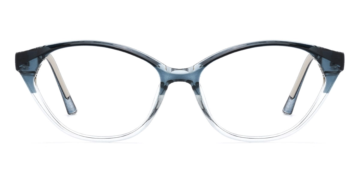 Bleu clair Calliope Lunettes - Cat Eye Glasses