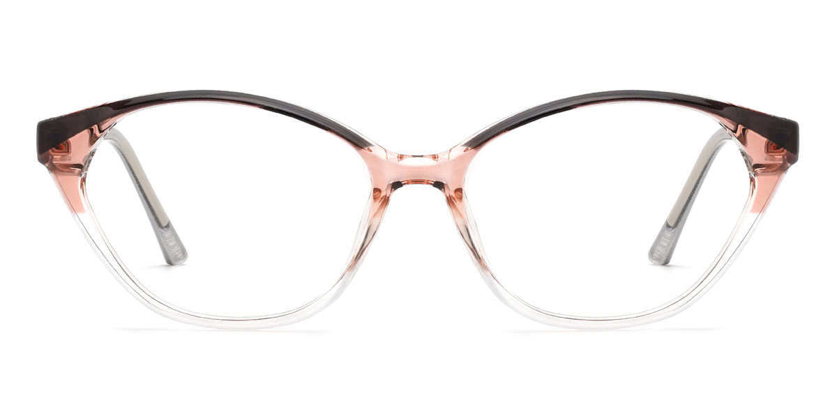 Clair Brun Orange Calliope Lunettes - Cat Eye Glasses