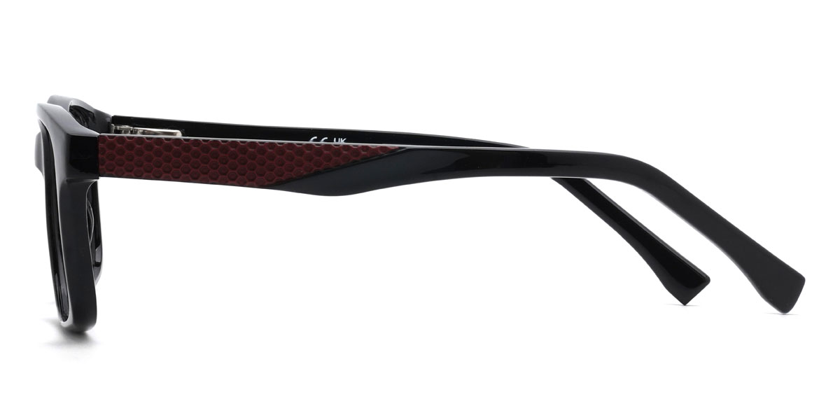 Schwarz Demetri Brille - Rectangle Glasses