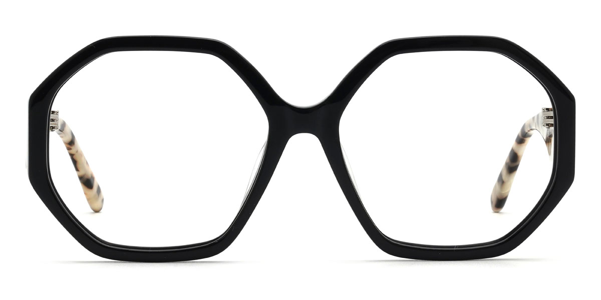 Schwarz Tanisha Brille - Oval Glasses