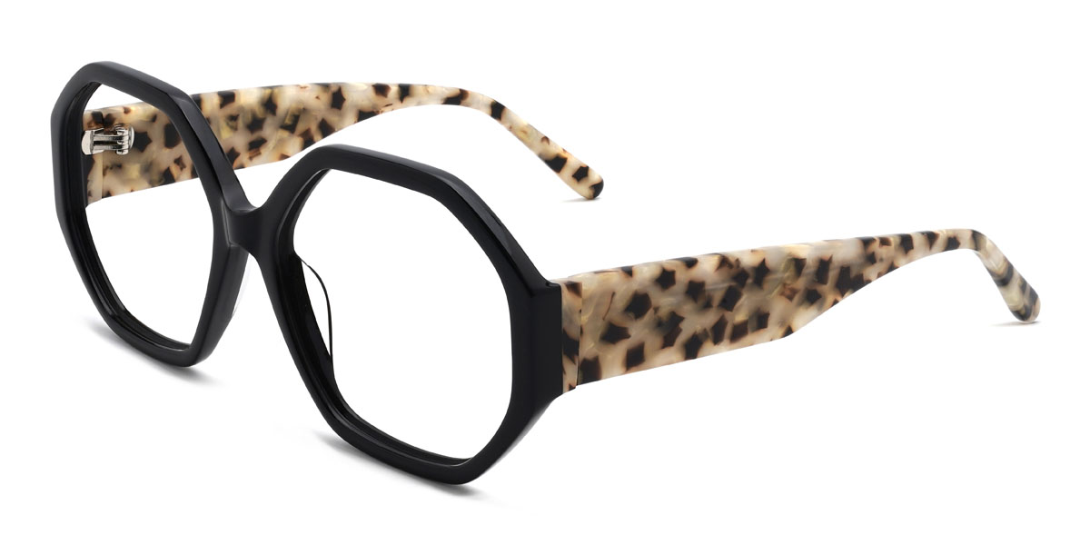 Schwarz Tanisha Brille - Oval Glasses