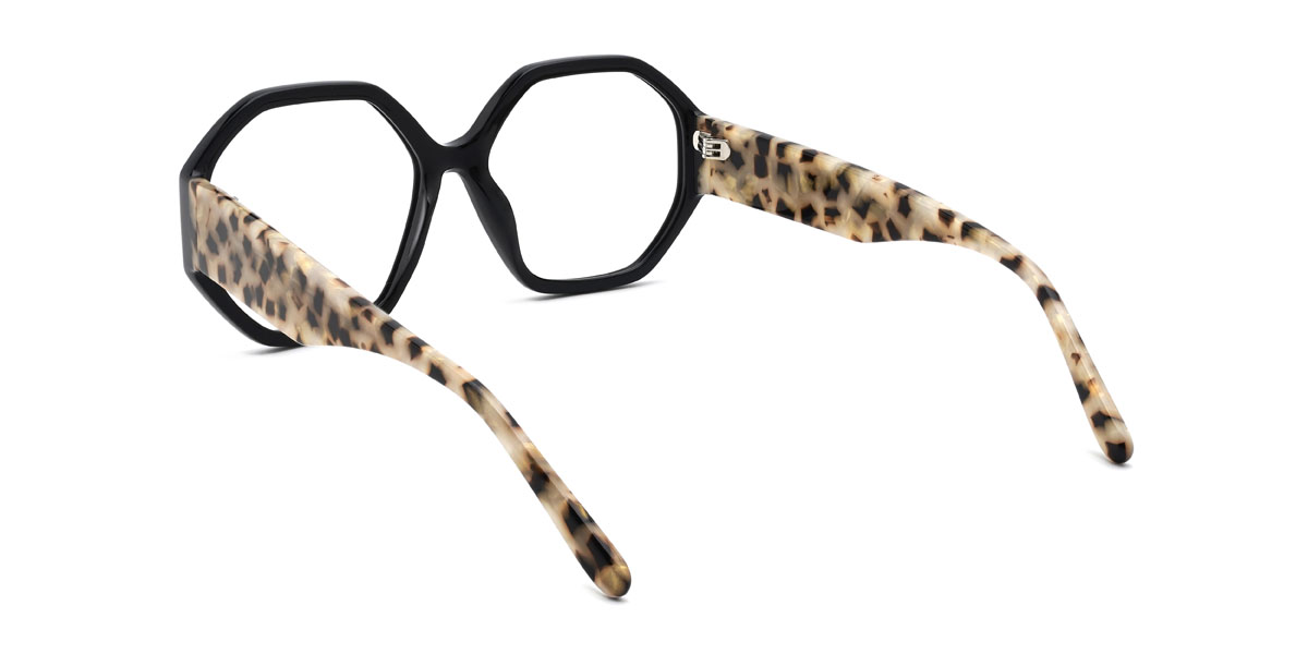 Schwarz Tanisha Brille - Oval Glasses
