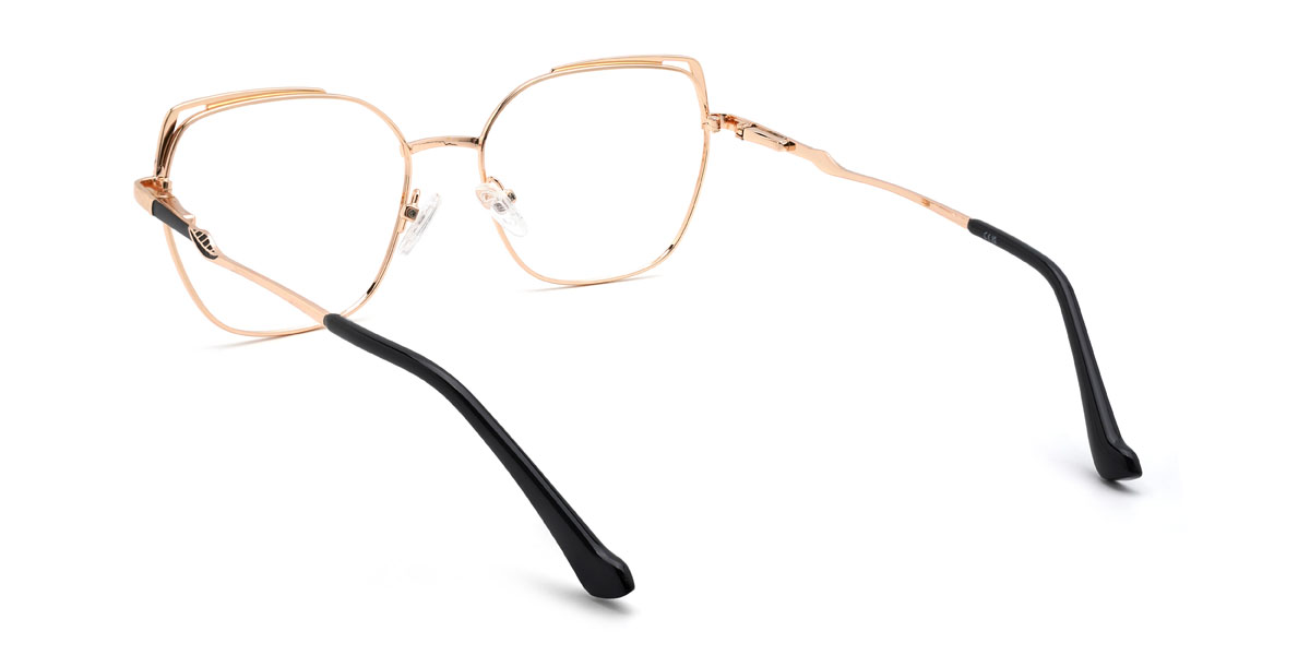 Or Noir Wilma Lunettes - Rectangle Glasses