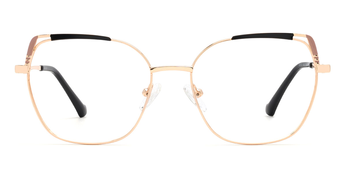Or Noir Wilma Lunettes - Rectangle Glasses