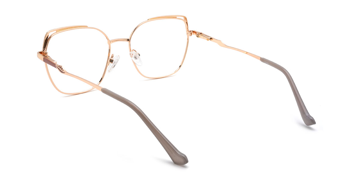 Or Gris Wilma Lunettes - Rectangle Glasses