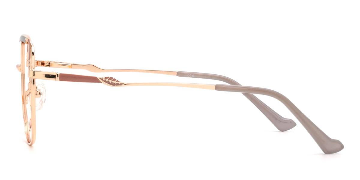 Or Gris Wilma Lunettes - Rectangle Glasses