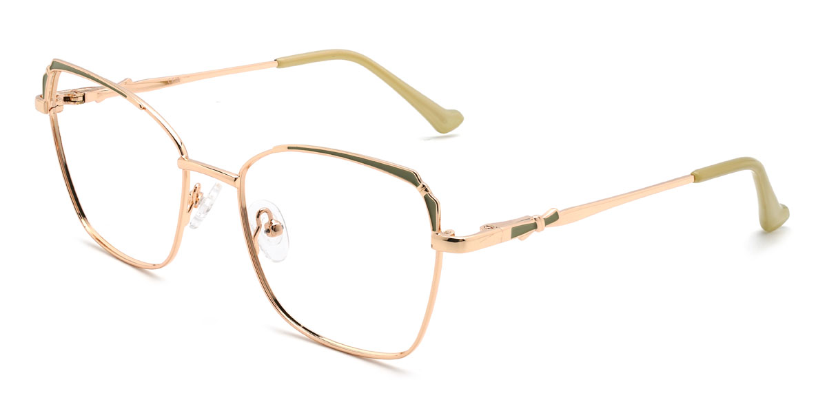 Or Vert Federica Lunettes - Rectangle Glasses