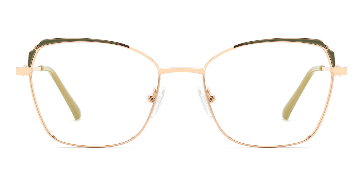 Or Vert Federica Lunettes - Rectangle Glasses