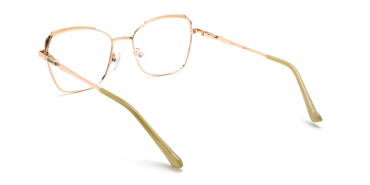 Or Vert Federica Lunettes - Rectangle Glasses