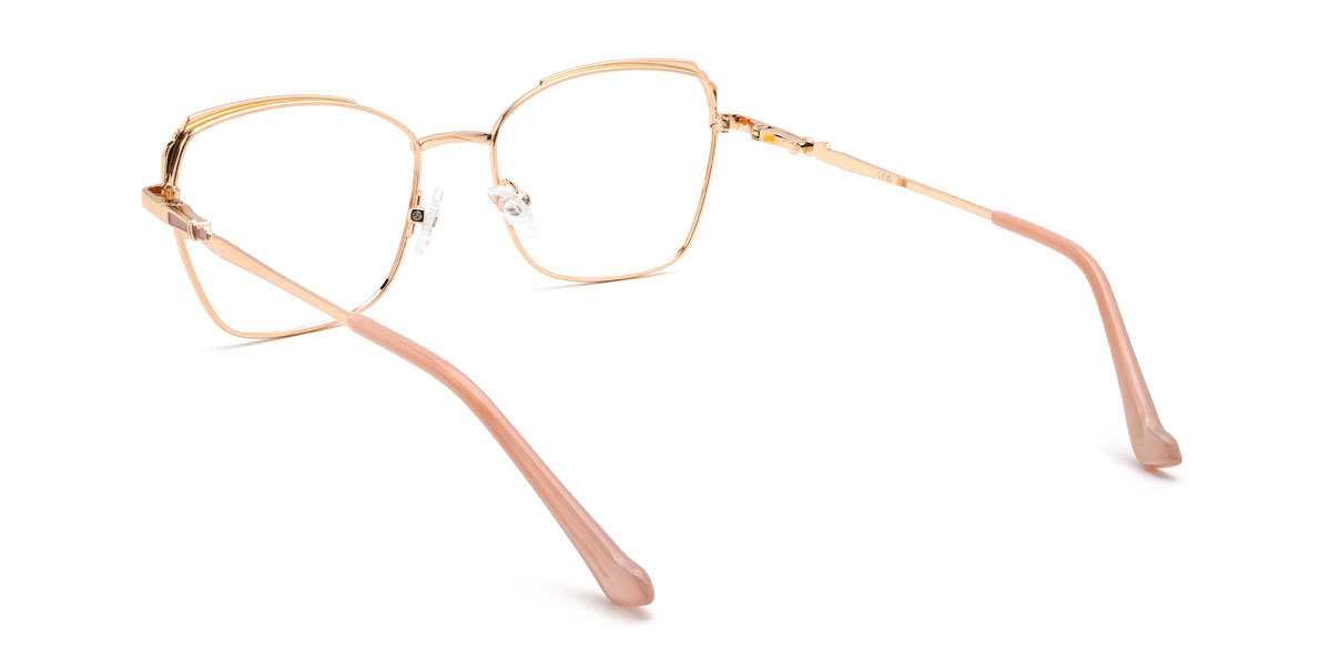 Gold Rosa Federica Brille - Rectangle Glasses