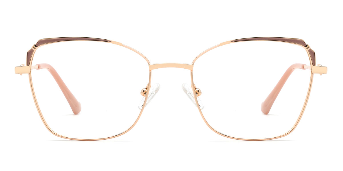 Gold Rosa Federica Brille - Rectangle Glasses