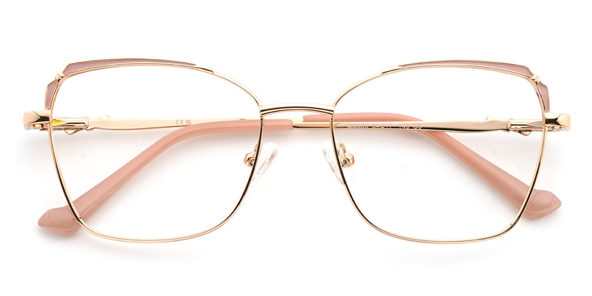 Gold Rosa Federica Brille - Rectangle Glasses