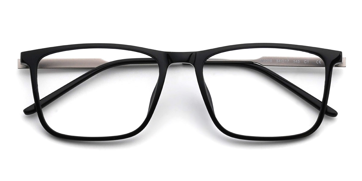 Schwarz Viggo Brille - Rectangle Glasses