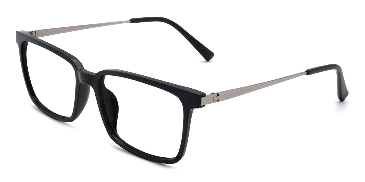 Schwarz Maceo Brille - Rectangle Glasses