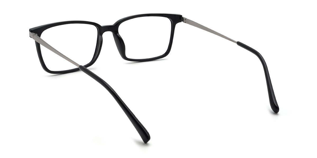 Schwarz Maceo Brille - Rectangle Glasses