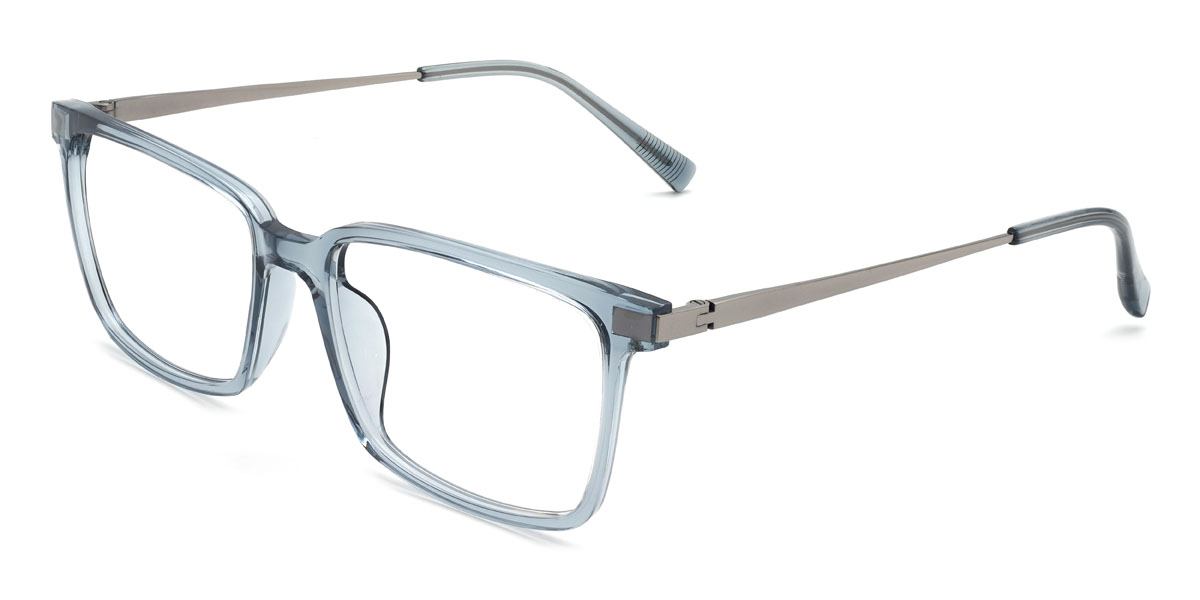 Bleu Gris Maceo Lunettes - Rectangle Glasses