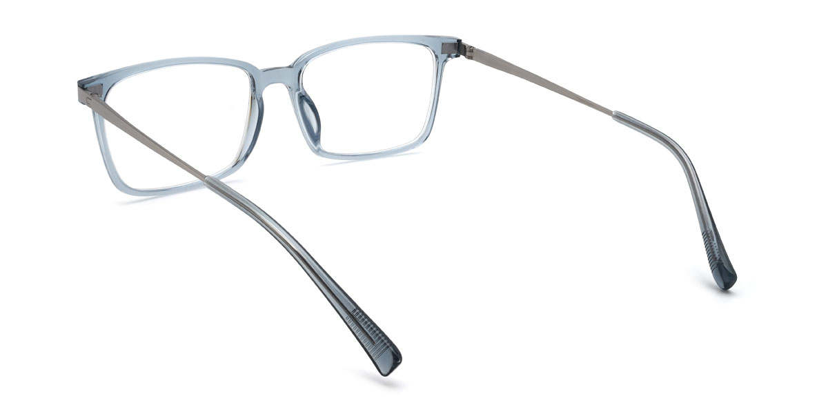 Bleu Gris Maceo Lunettes - Rectangle Glasses