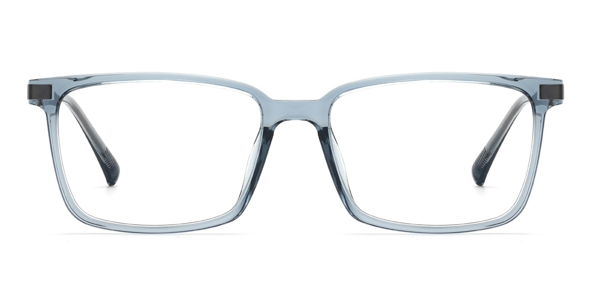 Bleu Gris Maceo Lunettes - Rectangle Glasses