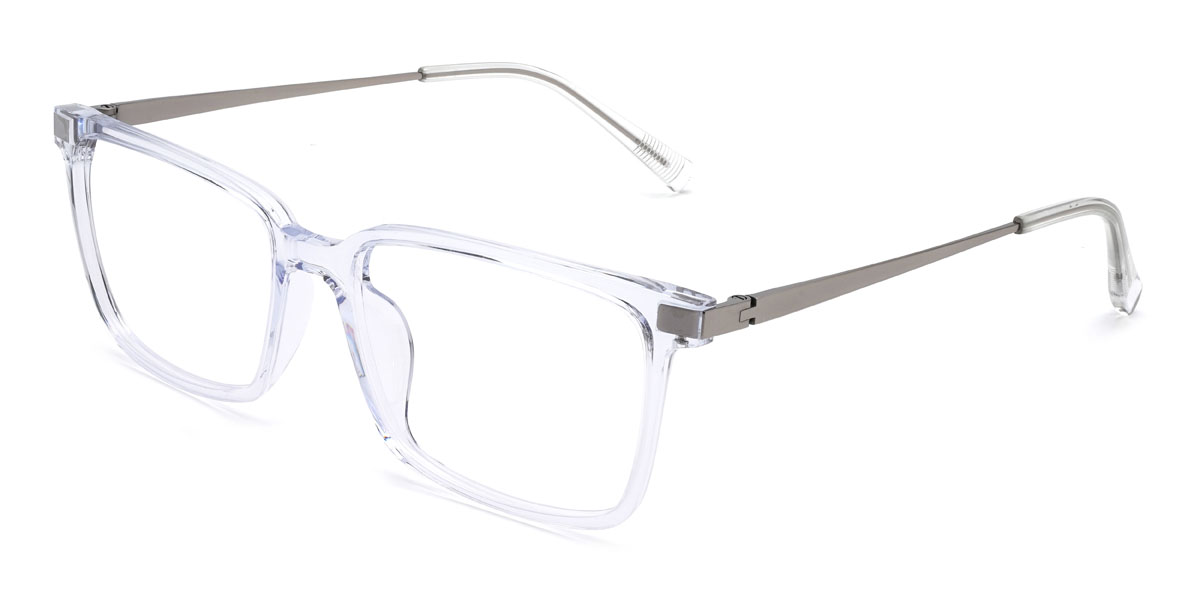 Bleu clair Maceo Lunettes - Rectangle Glasses