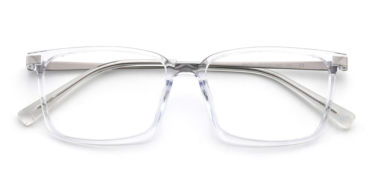 Bleu clair Maceo Lunettes - Rectangle Glasses