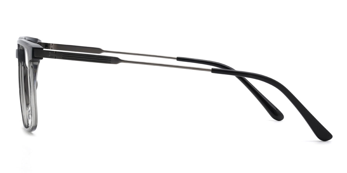 Grau Jibril Brille - Rectangle Glasses