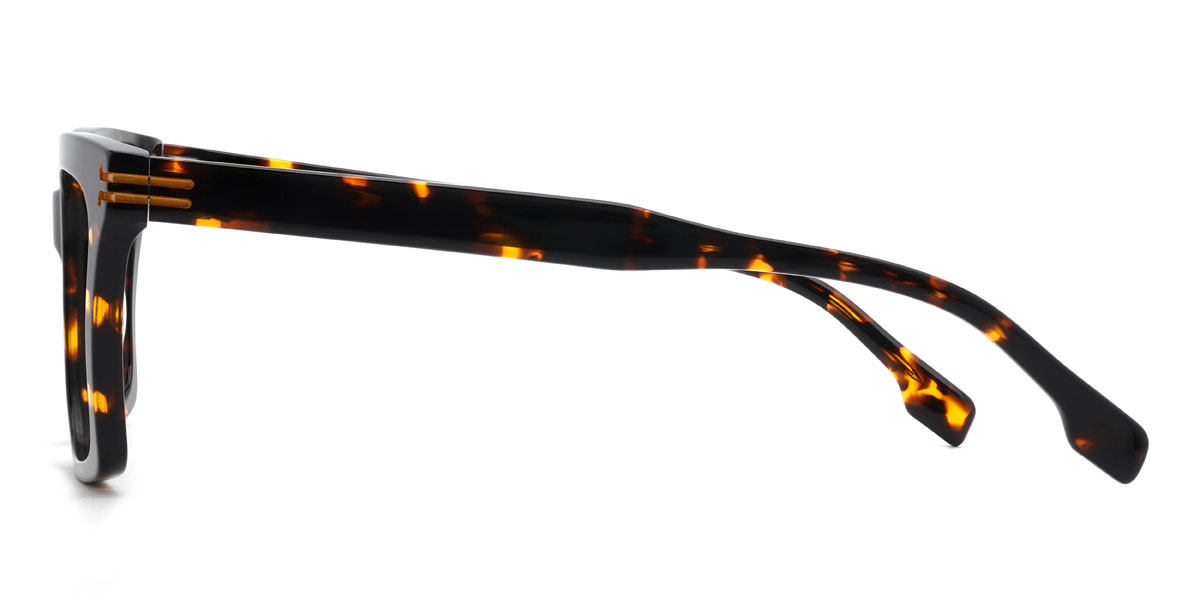 Schildpatt Quorra Brille - Rectangle Glasses