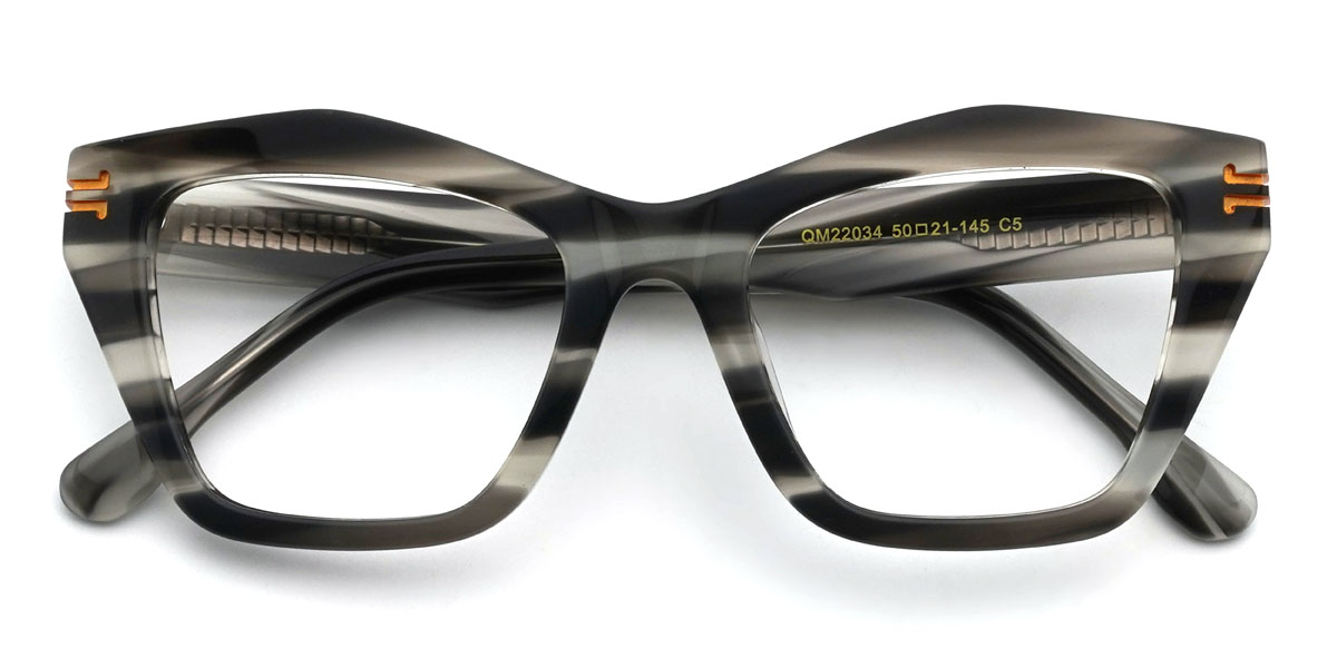 Noir Écaille de tortue Margarita Lunettes - Cat Eye Glasses