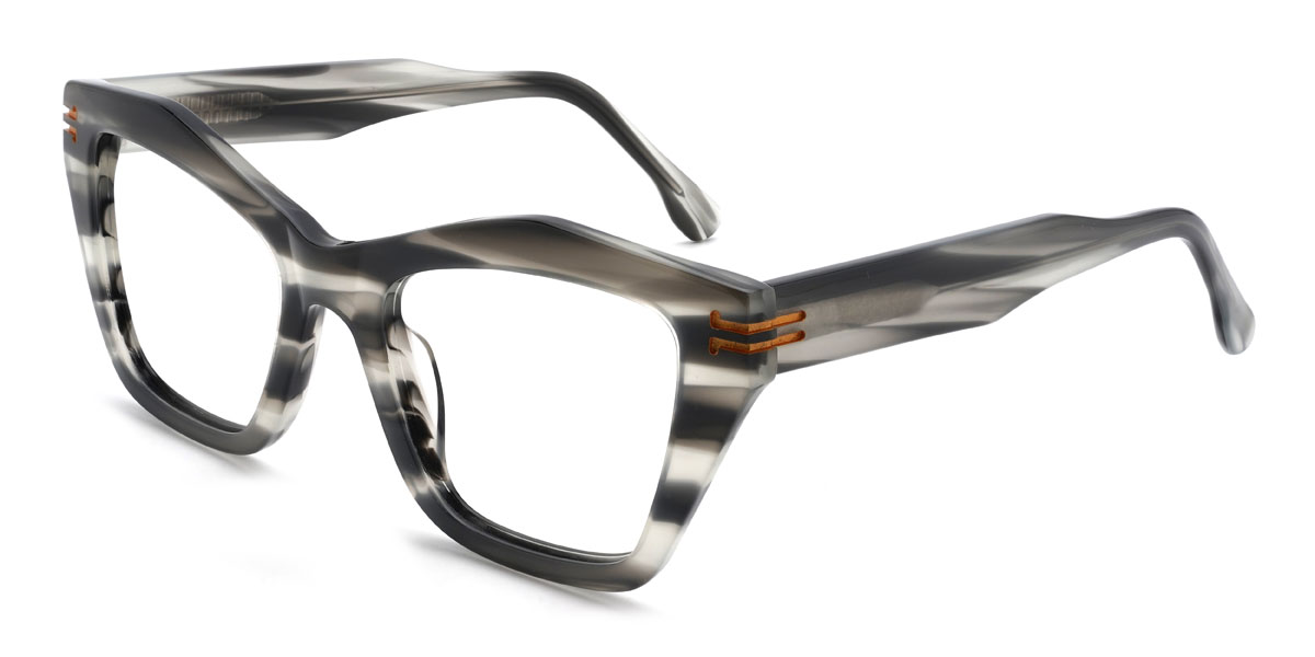 Noir Écaille de tortue Margarita Lunettes - Cat Eye Glasses