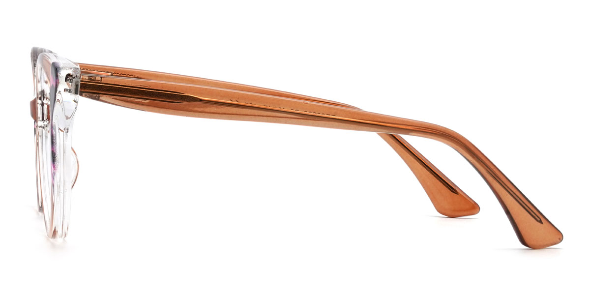 Orange Zunaira Lunettes - Oval Glasses