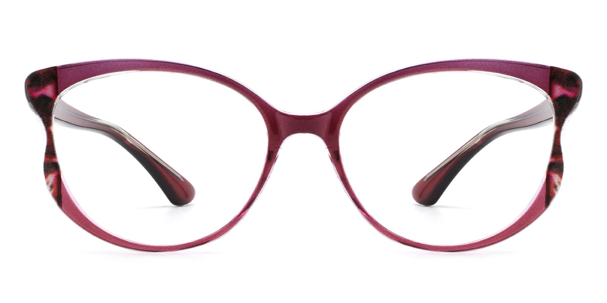 Lila Zunaira Brille - Oval Glasses