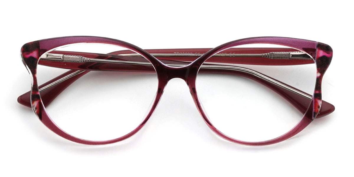 Lila Zunaira Brille - Oval Glasses