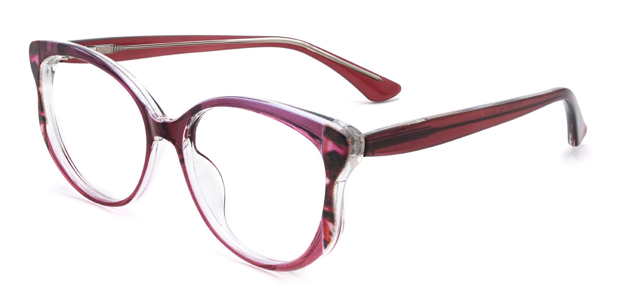 Lila Zunaira Brille - Oval Glasses