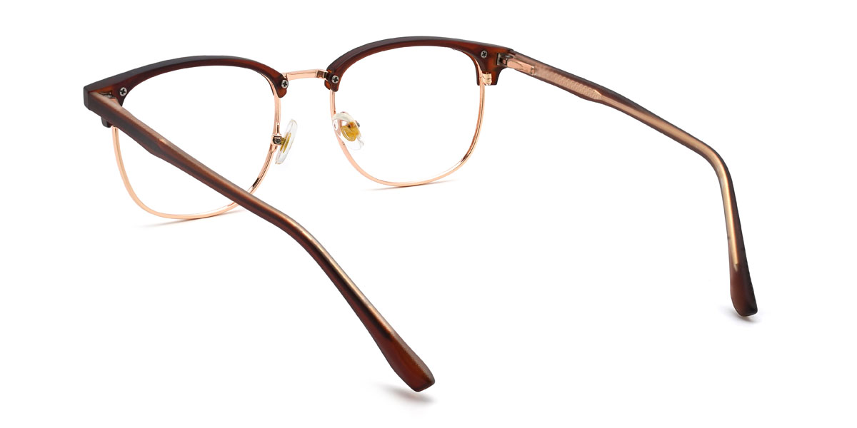 gold braun Habib Brille - Oval Glasses