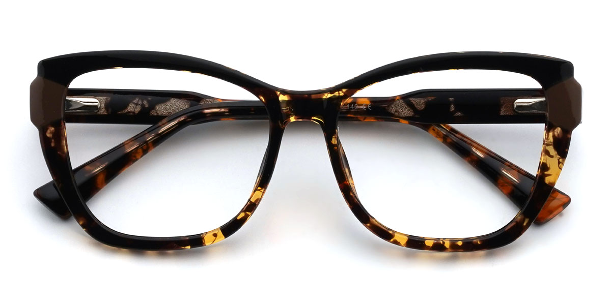 Schildpatt Lathan Brille - Square Glasses
