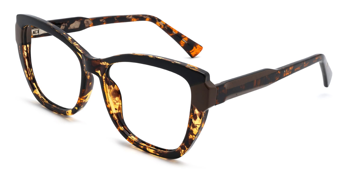 Schildpatt Lathan Brille - Square Glasses