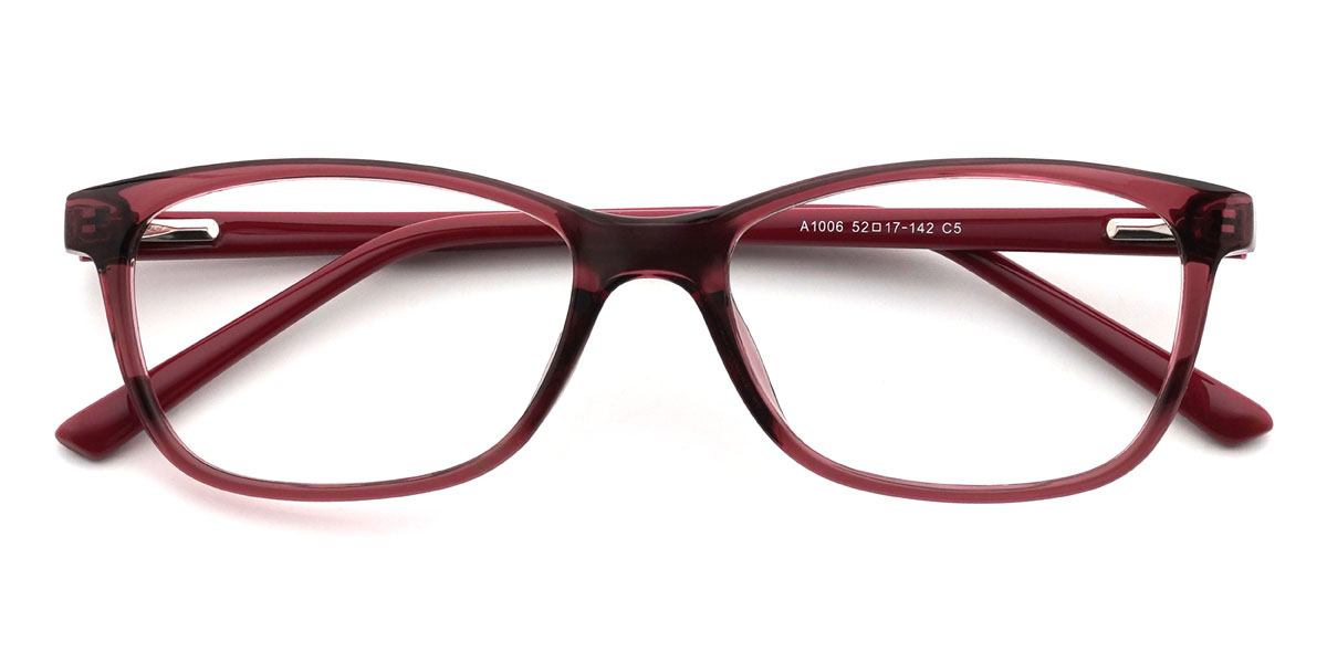 Rouge Sylvie Lunettes - Rectangle Glasses