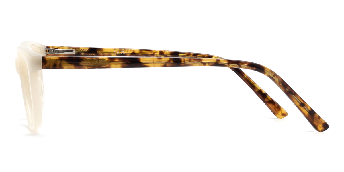 Crème Sylvie Lunettes - Rectangle Glasses